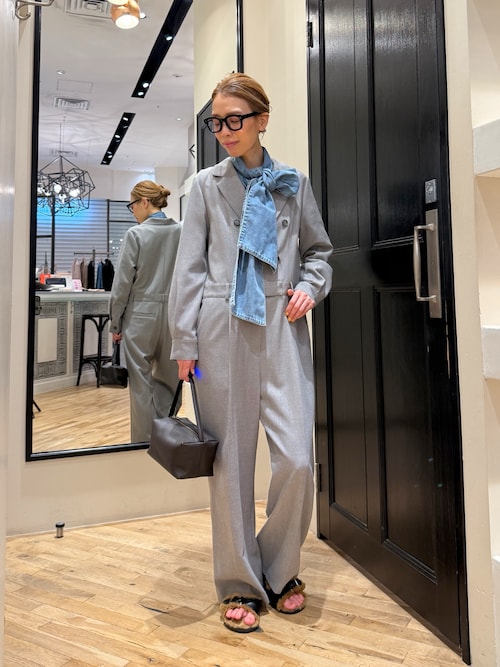 DENIMボウブラウス（シャツ/ブラウス）｜Whim Gazette（ウィムガゼット