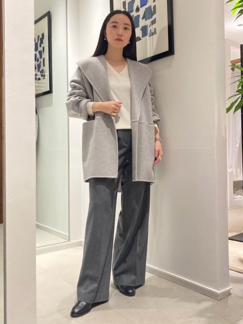 一部WEB限定】ダブルフェイスメルトンビーバー ショートコート（その他