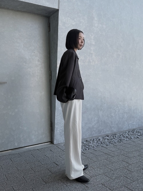 Squaretoe Leather Sabot（スリッポン）｜TODAYFUL（トゥデイフル）の