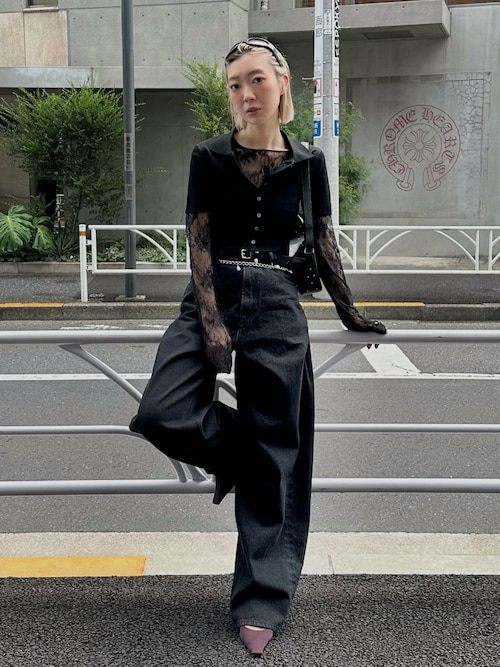 CHAIN BELT with PEARL/チェーンベルト（ベルト）｜JOSE MOON（ジョゼ