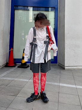 Ribbon noir 2way プリーツメロウハーネスを使った人気ファッション