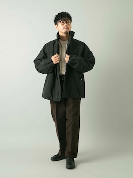 別注』+phenix WINDSTOPPER by GORE-TEXLABS 3WAYモッズコートを使った