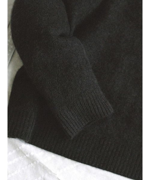 LIDNM（リドム）の「CASHMERE MILLED CREW KNIT（ニット/セーター
