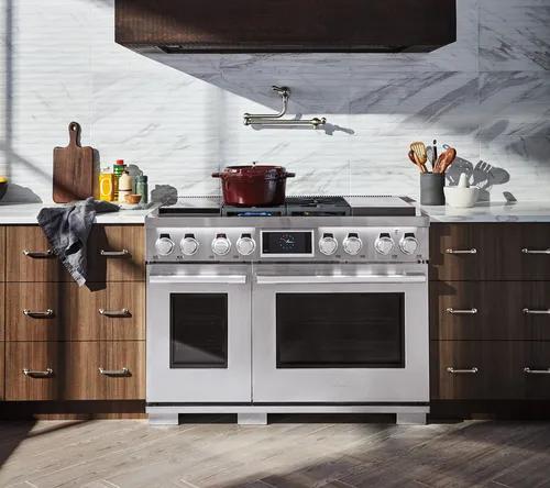 SKS 48-inch Dual-Fuel Pro Range with Sous Vide and Induction