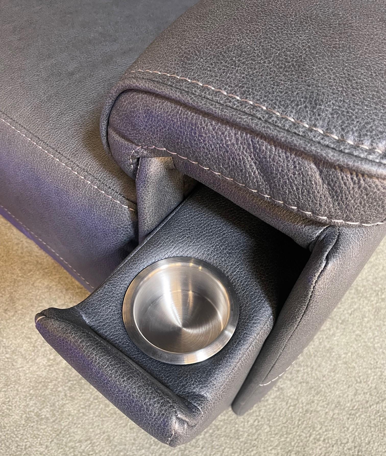 M00067 by Moto Motion - Mapleton Slate 7pc Fabric Theater