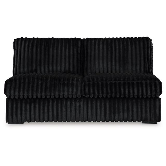 ASHLEY FURNITURE Midnight-madness Armless Loveseat 9810334