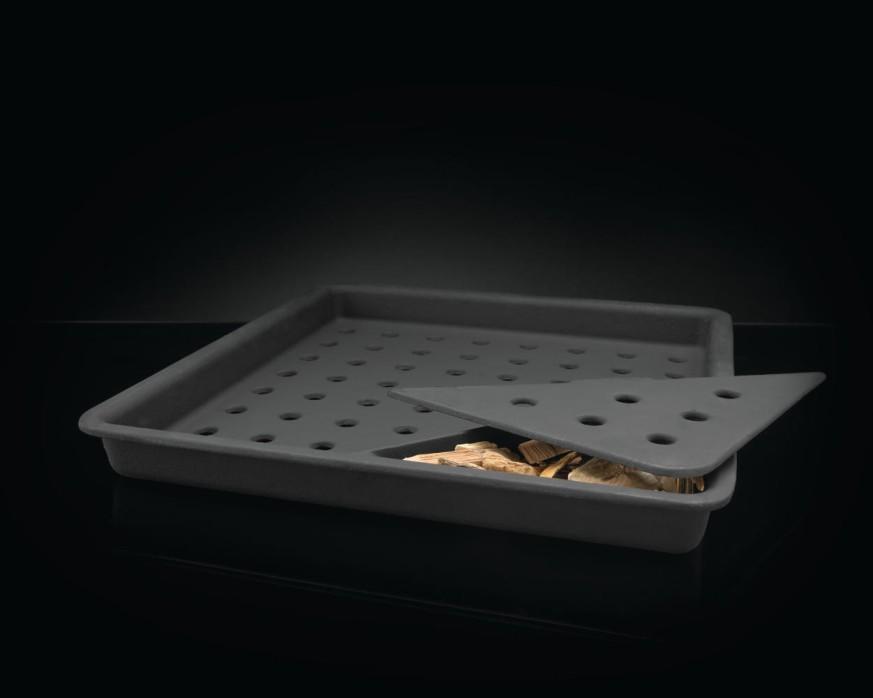 67732 by Napoleon BBQ - Cast Iron Charcoal and Smoker Tray | Tri
