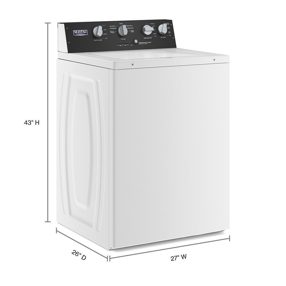 MAYTAG Commercial-Grade Residential Agitator Washer - 3.5 cu. ft
