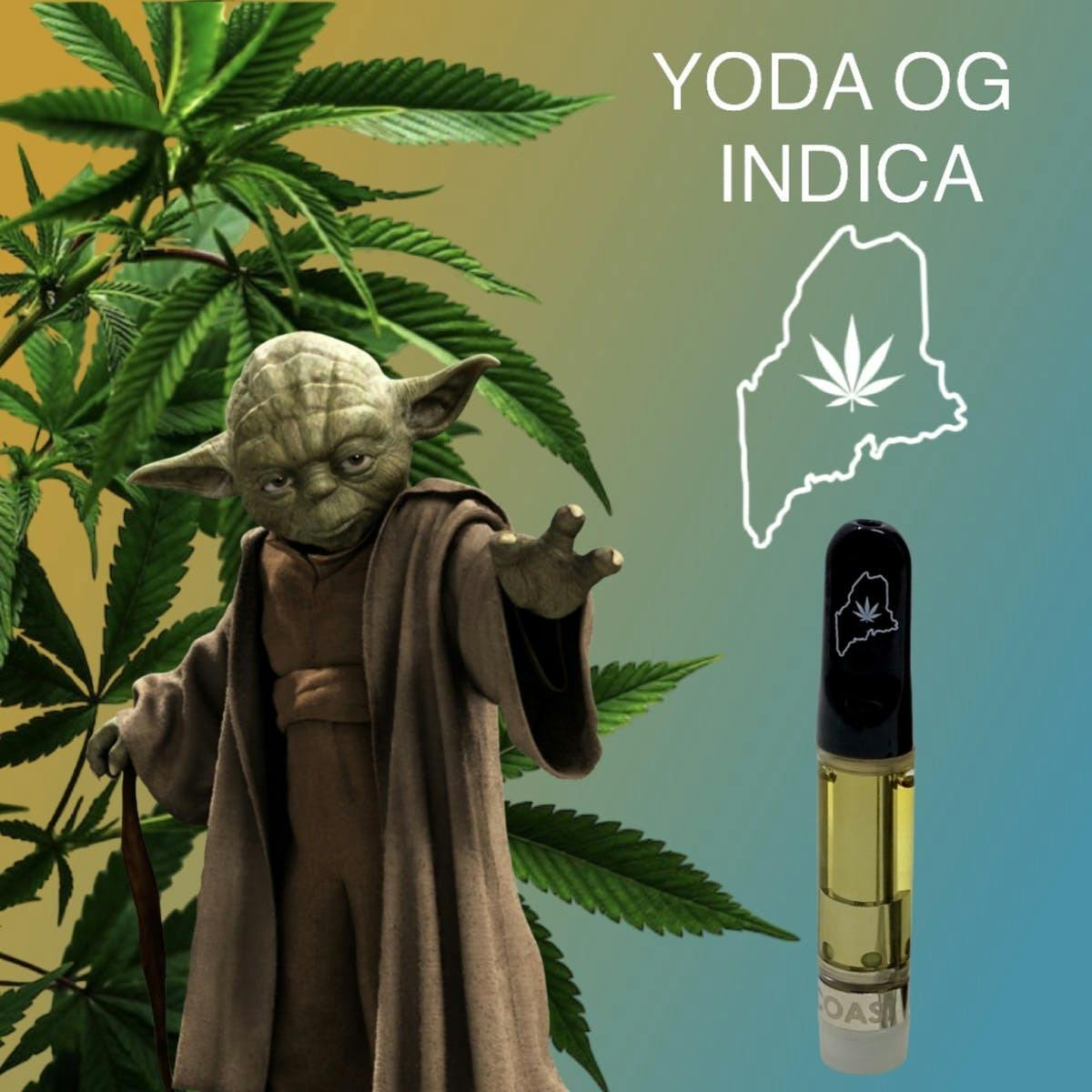 Yoda OG | Distillate Vape Cartridge 1g | High Coast - Her
