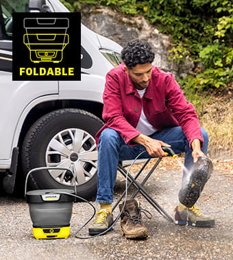Karcher OC 3 Foldable Rechargeable Portable Cleaner | Pressure Washers
