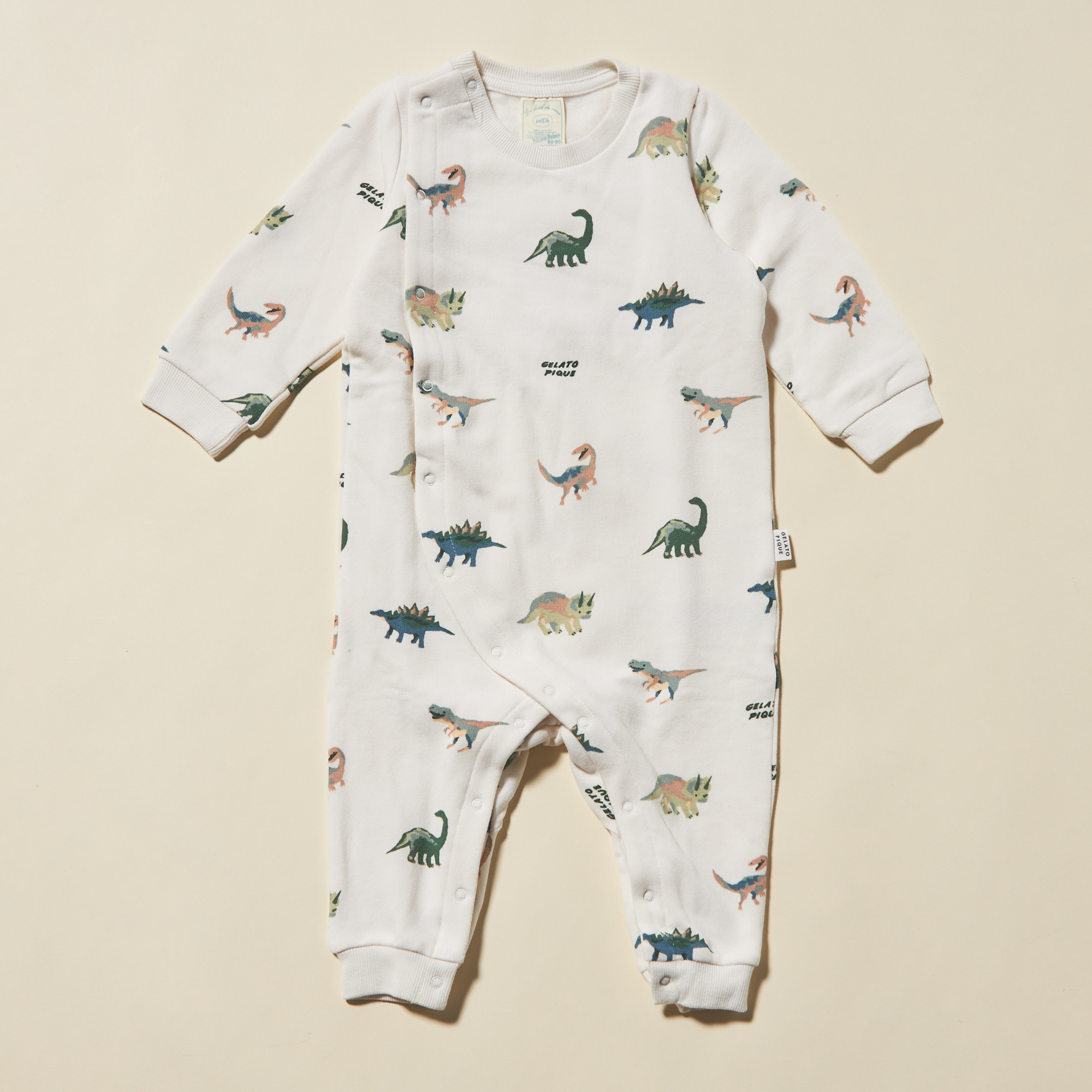 BABY】ダイナソー柄 ロンパース | gelato pique（ジェラートピケ）の
