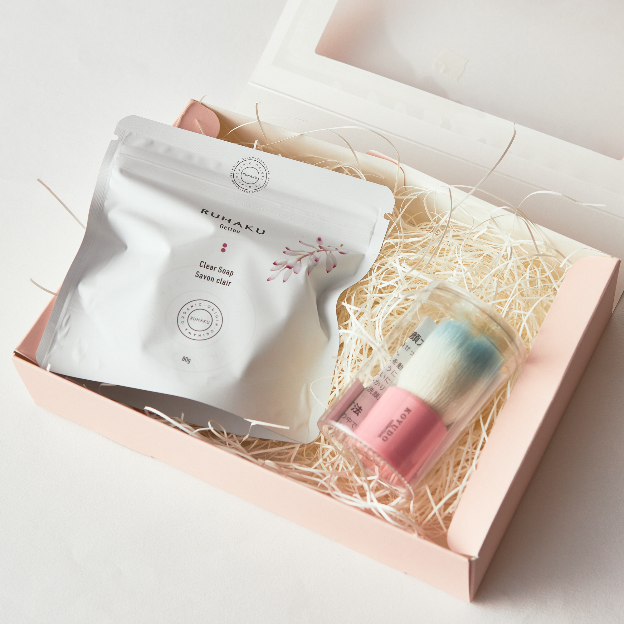 ギフトBOX】洗顔石鹸＆洗顔ブラシセット | KOYUDO（コウユウドウ