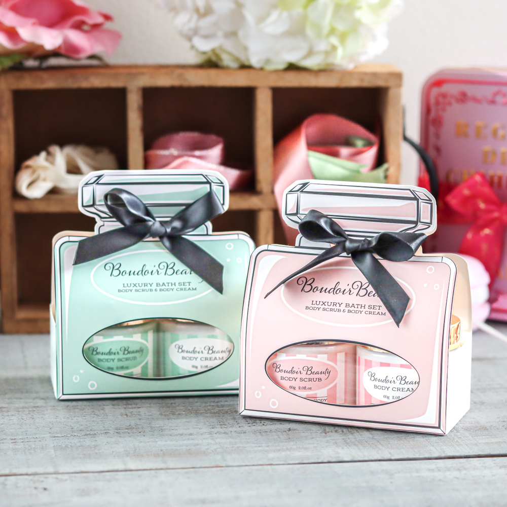 バスセット（ボディクリーム＆ボディスクラブ） | BoudoirBeauty