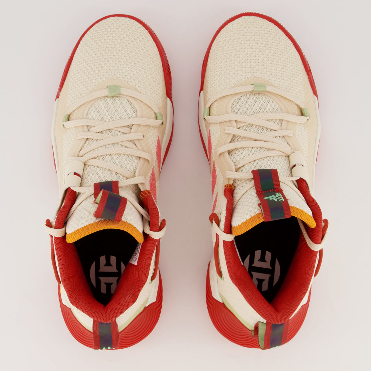 Tênis Adidas Harden Stepback 3 Bege - FutFanatics