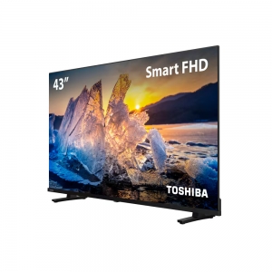 Smart TV Toshiba DLED 43 Full HD 43TB021M com Conversor Digital