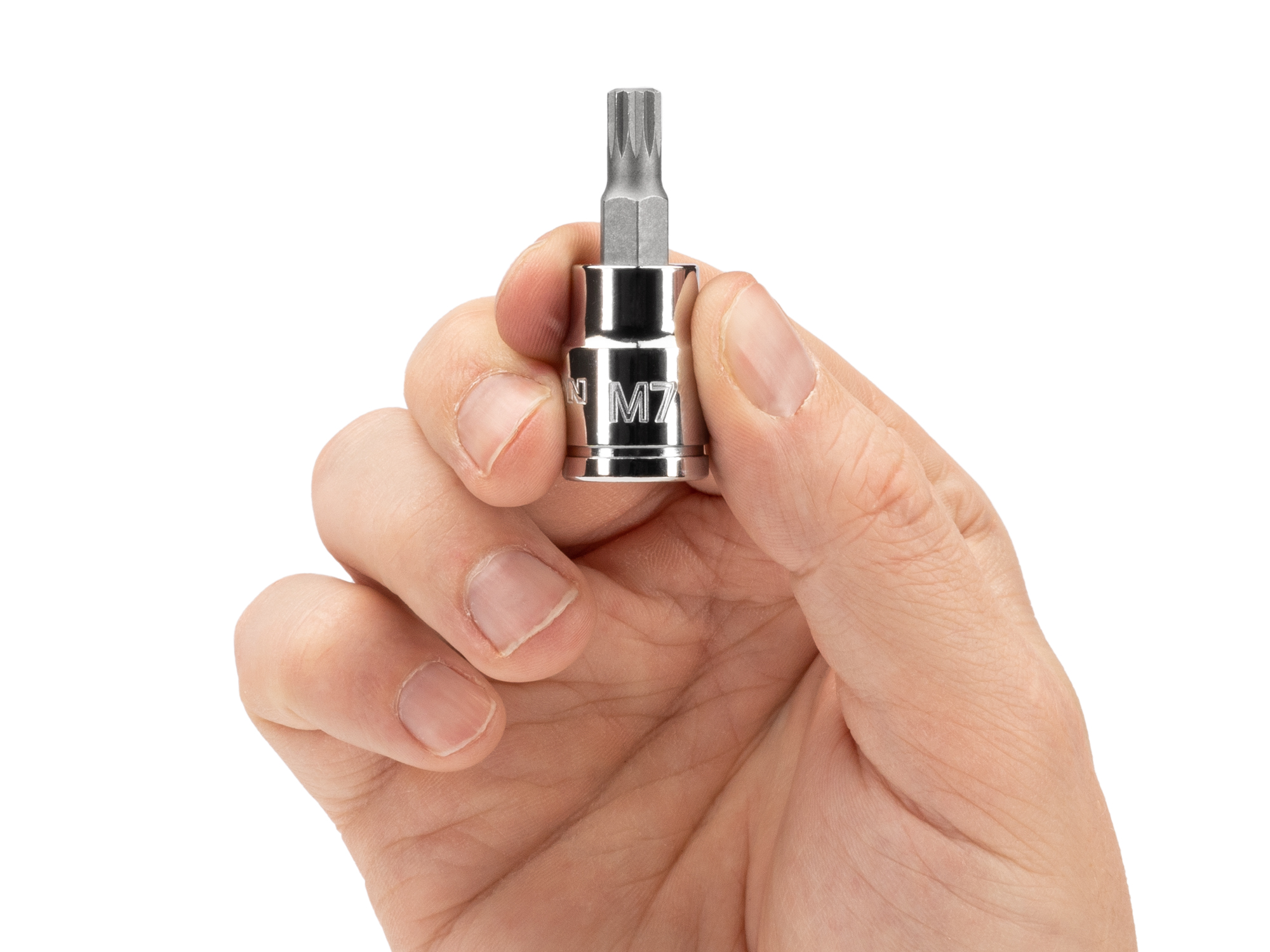 3/8 Inch Drive x M7 Triple Square Bit Socket | TEKTON