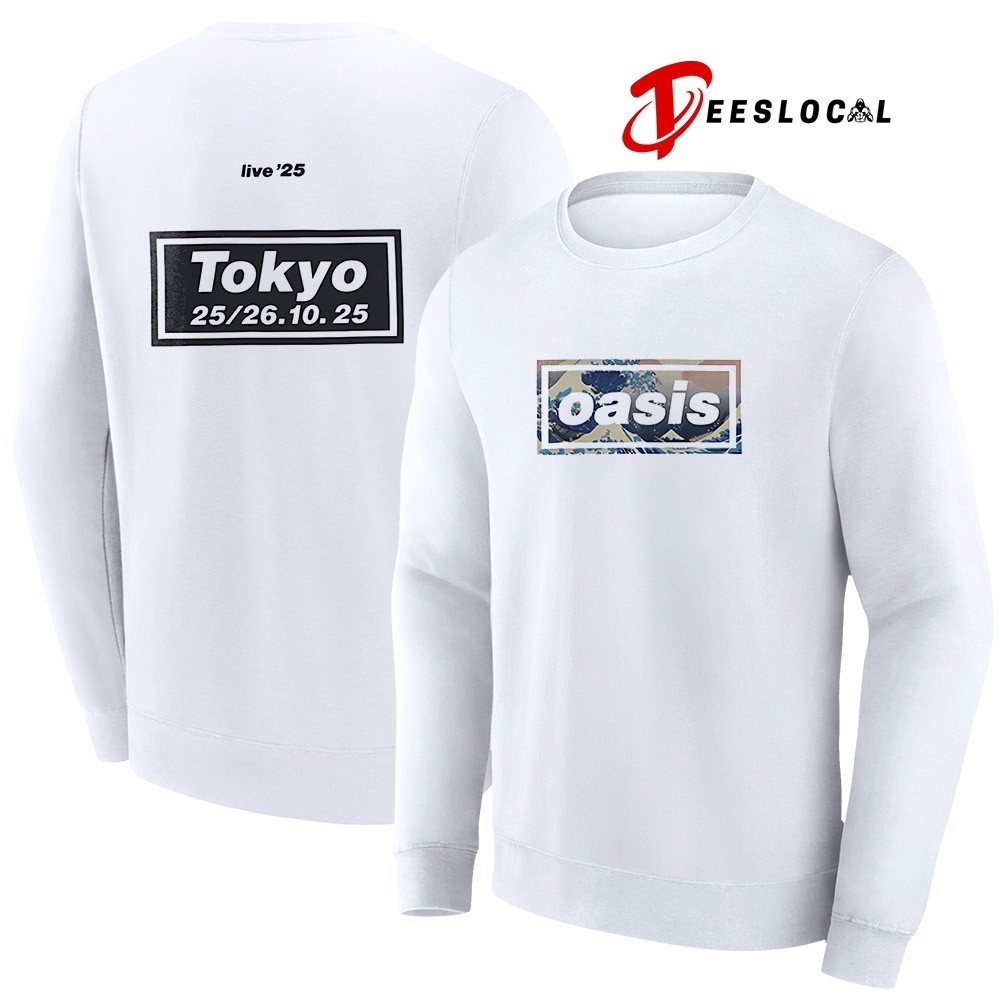Oasis Tokyo 2025 live 25 world tour dates Japanese traditional art