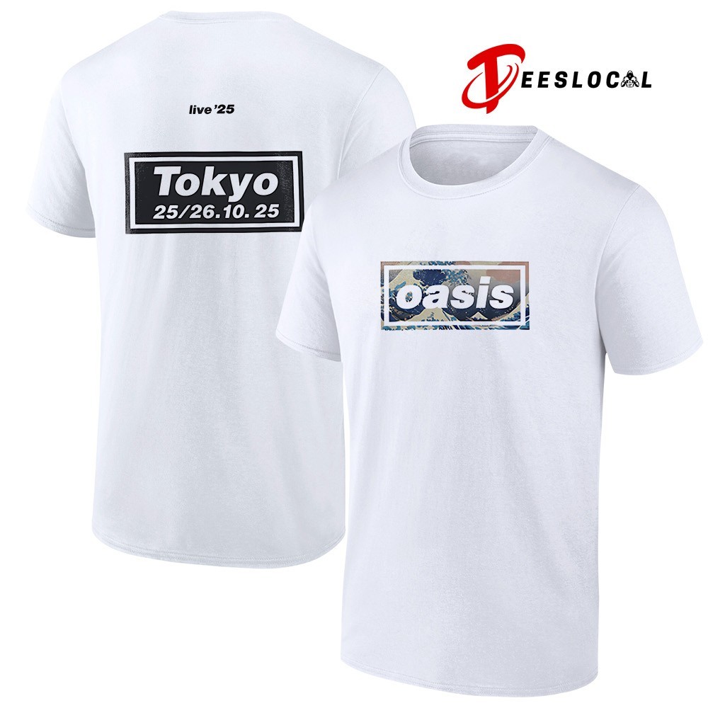 Oasis Tokyo 2025 live 25 world tour dates Japanese traditional art