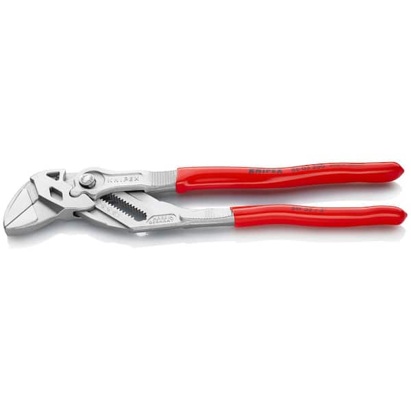 KNIPEX Heavy Duty Forged Steel 10 in. Pliers Wrench with Nickel