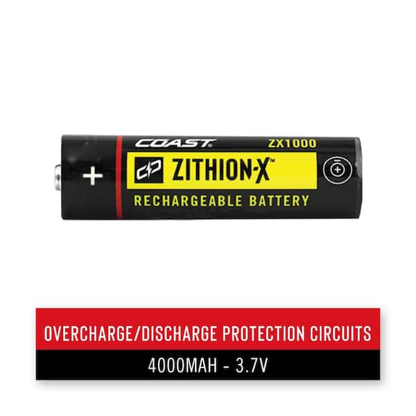 Coast ZX1000 ZITHION-X Micro-USB Rechargeable Battery for the