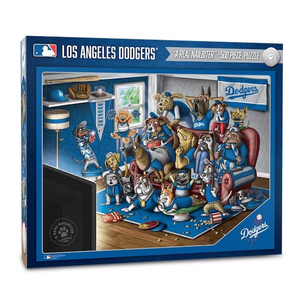 YouTheFan MLB Los Angeles Dodgers Purebred Fans Puzzle-A Real
