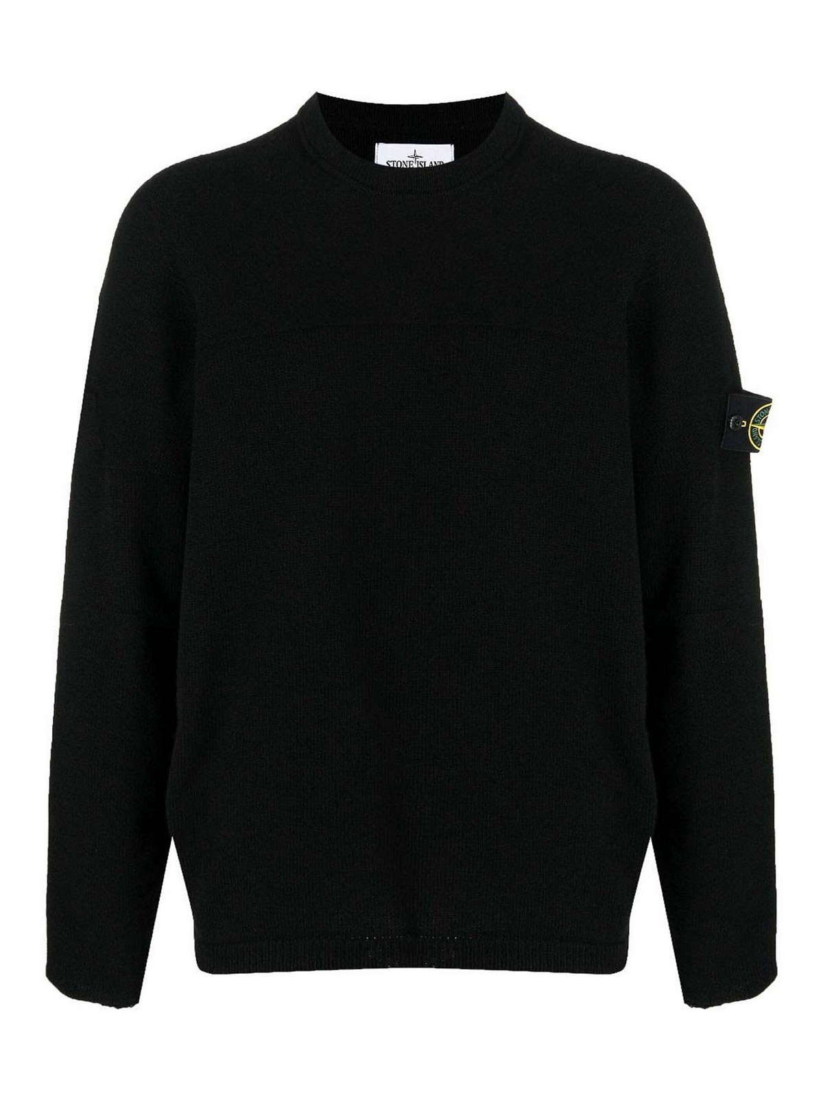 Stone Island クルーネック - 黒 - メンズ|7915524A3V0029