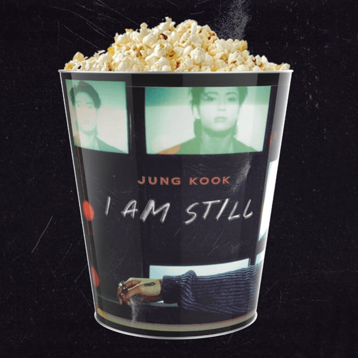 JUNG KOOK GOLDENアルバム&I AM STILLポップコーンバッグ