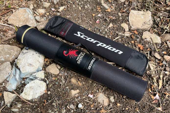 レアシマノ スコーピオン 1601R-4 カーボンロッド ベイト用 4ピース