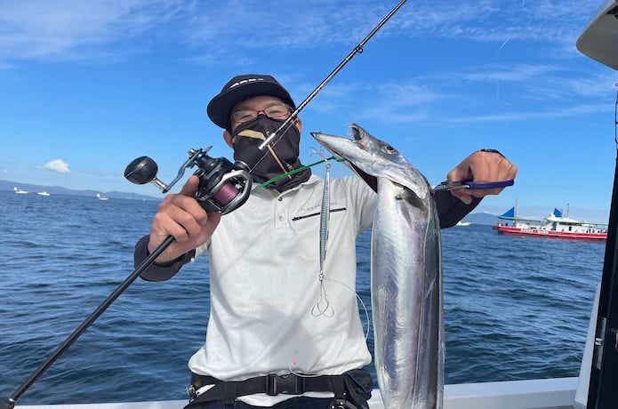 グラップラーBB TypeスローJをインプレ。中深海・タチウオ・青物にも