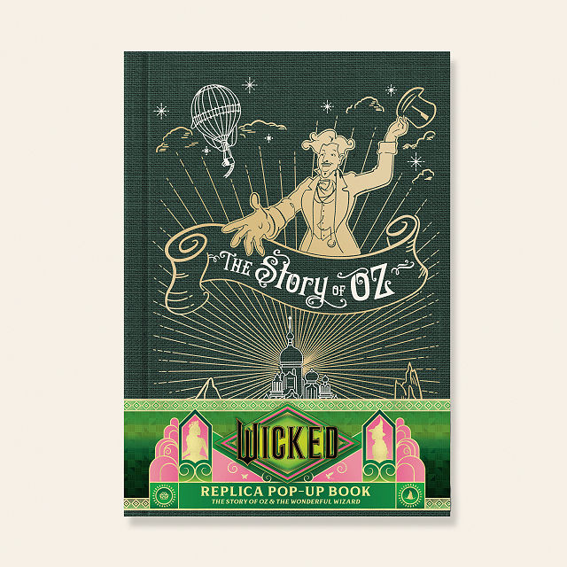 Uncommon Goods | Wicked: The Story of Oz Replica Pop-Up Storybook | Oz