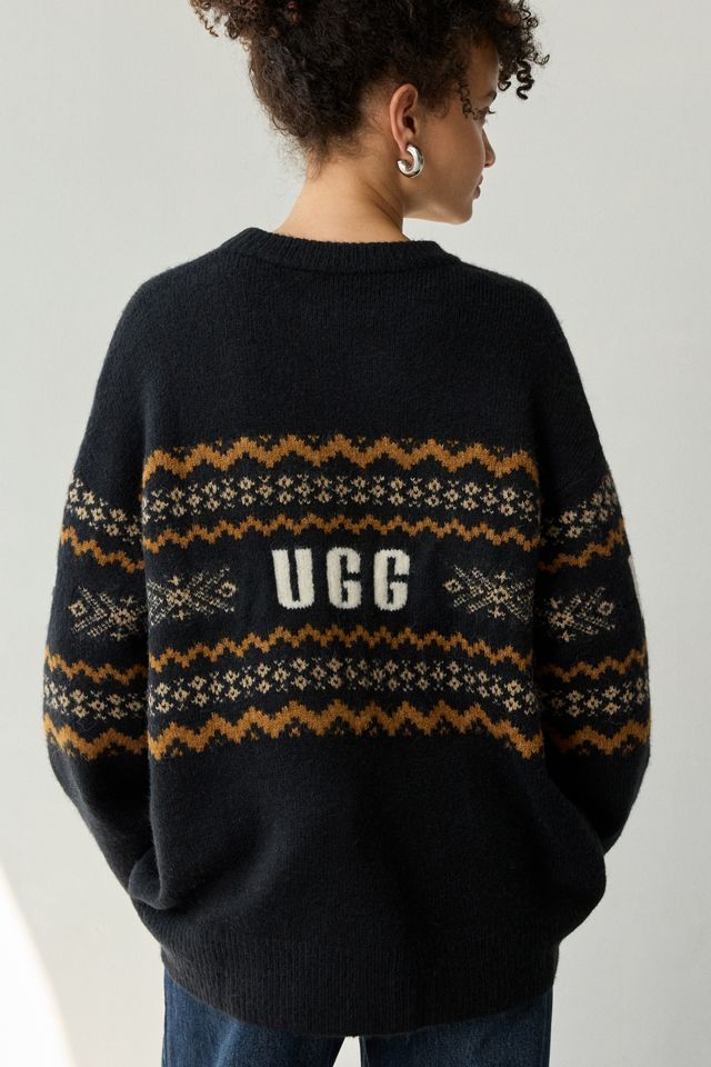 UGG Kaelan UGGisle Oversized Crew Neck Sweater | Urban Outfitters