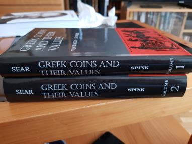 Sear: Greek Coins and Their Values Vol. 1-2. | Ancient Coin Books