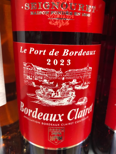 Seignouret Frères Le Port de Bordeaux Clairet | Vivino Français