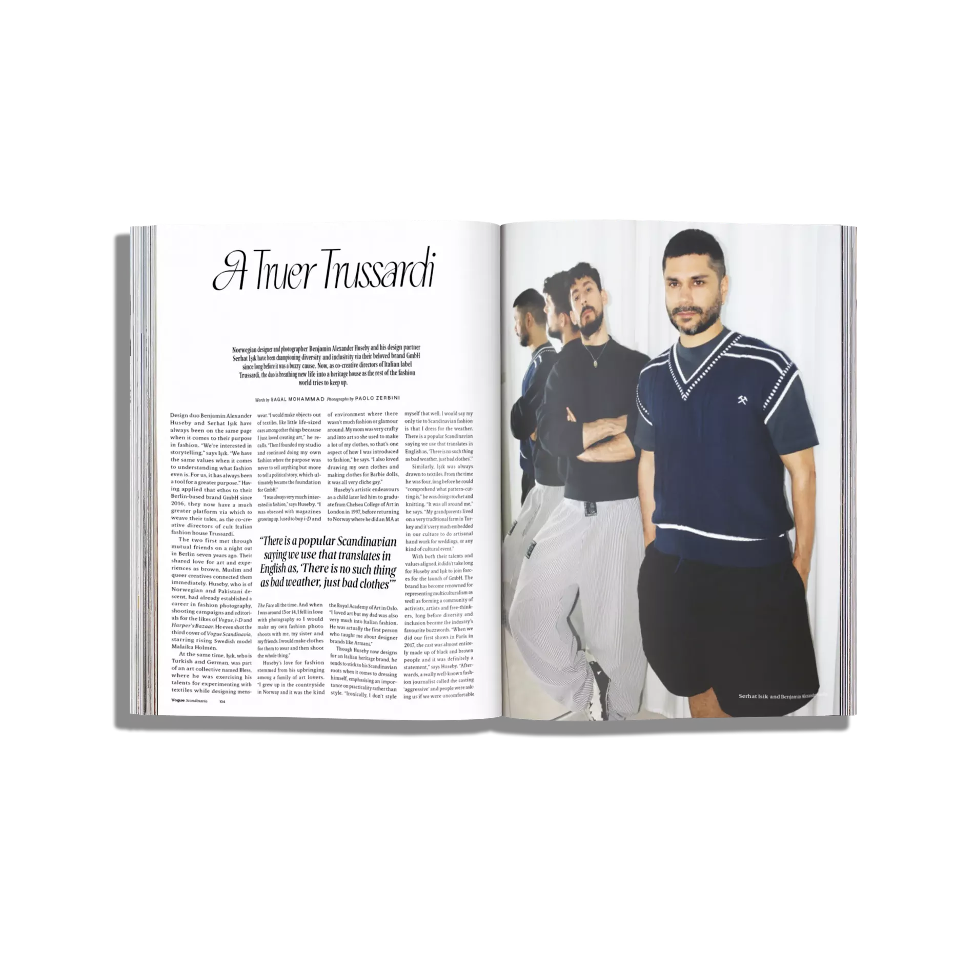 Buy Vogue Scandinavia's August-September Issue Featuring Joel