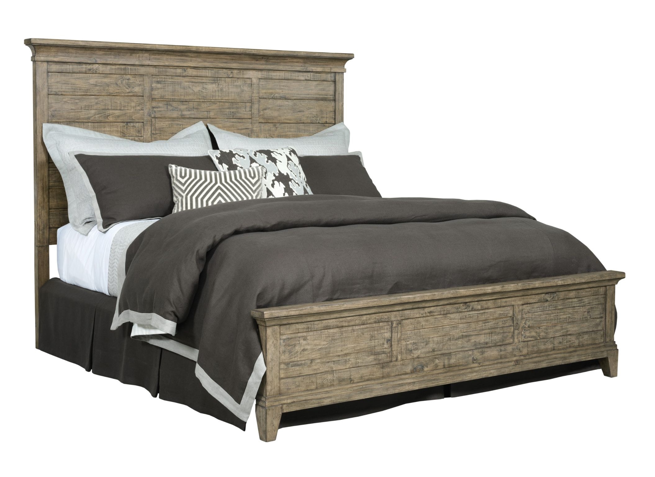 Kincaid Furniture Bedroom Jessup Panel Queen Bed - Complete 706