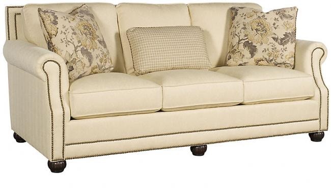 King Hickory Living Room Julianna Studio Sofa 3075 | Hickory