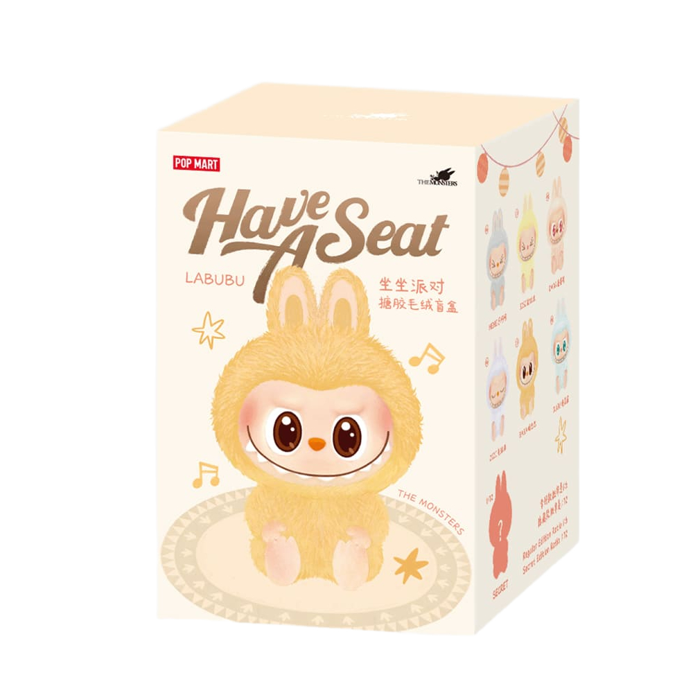 LABUBU - BLIND BOX - HAVE A SEAT SERIES PENDANT PLUSH - THE MONSTERS