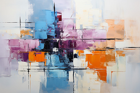 抽象油画色彩高清图片下载-正版图片600622678-摄图网