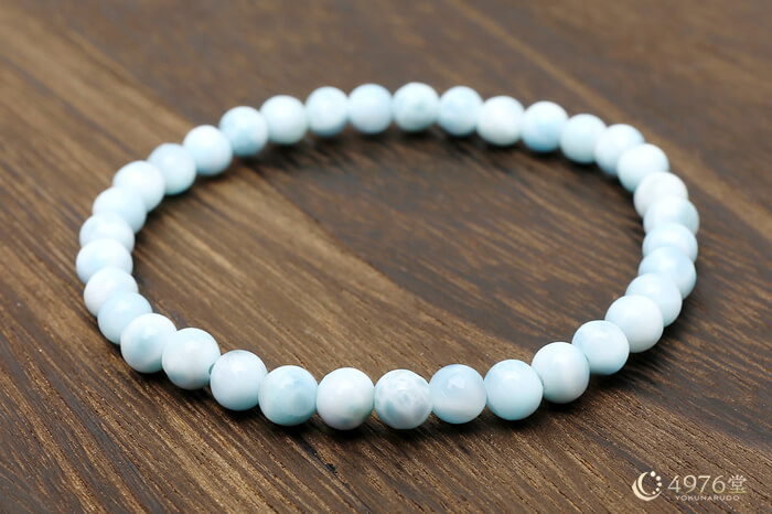 ラリマー ブレスレット 5mm ｜ 天然石通販の4976堂