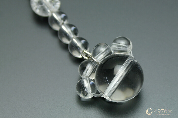 水晶 ストラップ 肉球 ｜ 天然石通販の4976堂