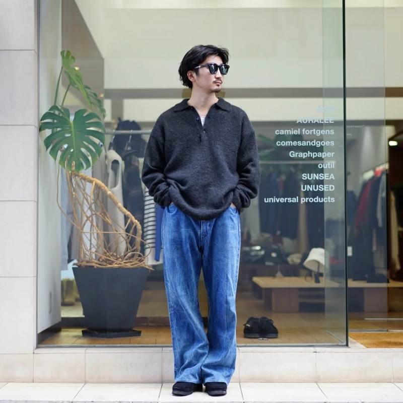 AURALEE (オーラリー) 24AW Collectionの新作、Brushed Super Kid