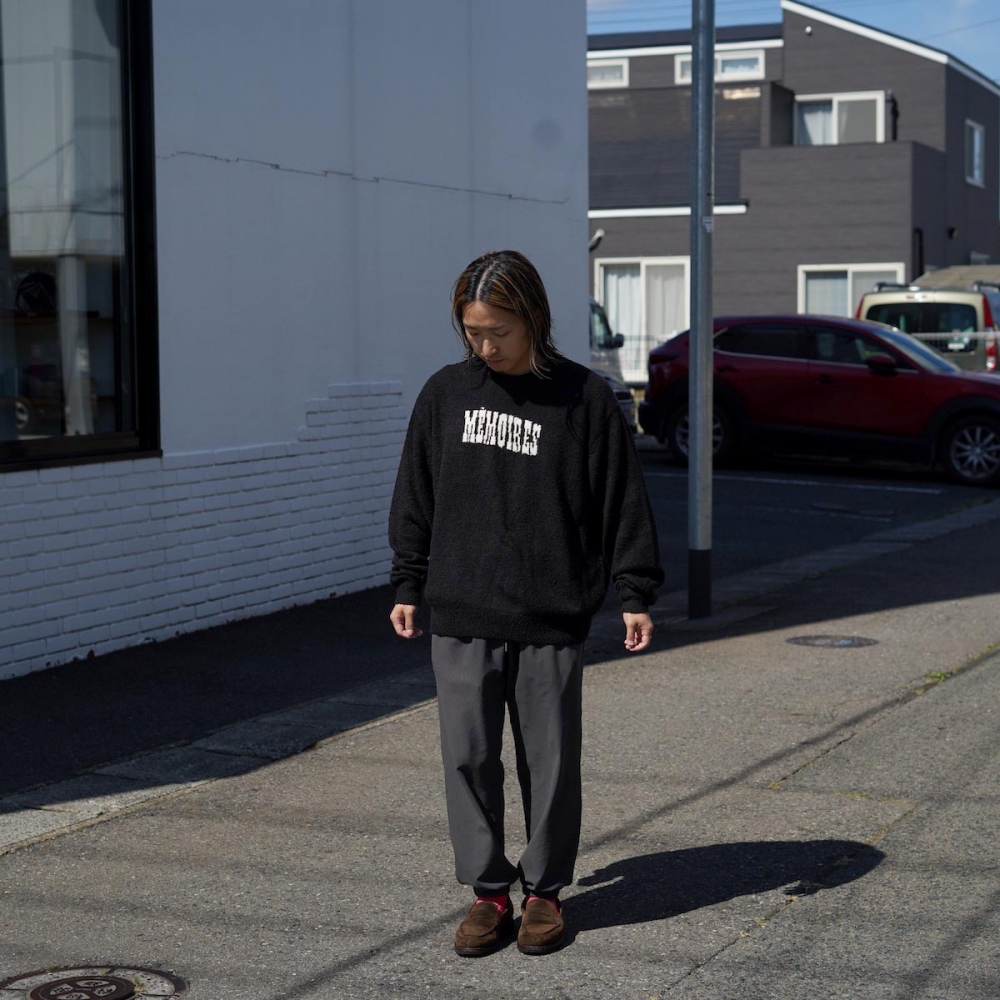 藤原ヒロシ氏らしいアートな一着をニットに。 | 1989 Men's Blog