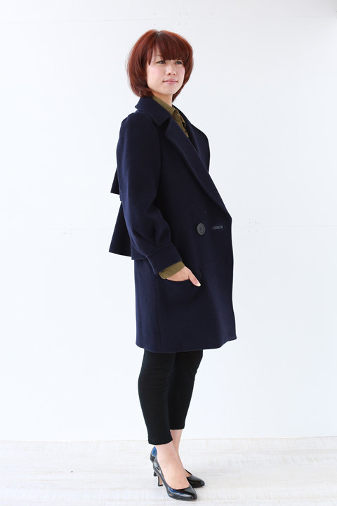 Kaon（カオン）バックフリルコート !! | YAMAROKU New Arrival