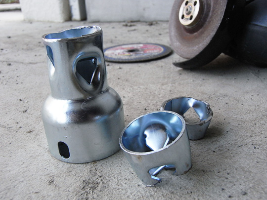 Dトラロケッツマフラーinバッフル作り | ///NMR Blog///日本メット連合