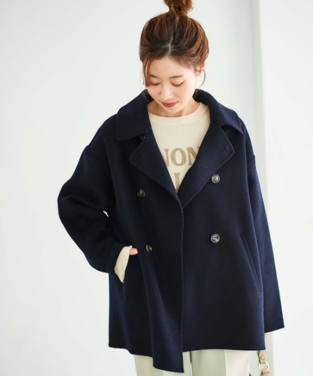 リバーオープンカラーミドルコート/le.coeur blanc(ルクールブラン