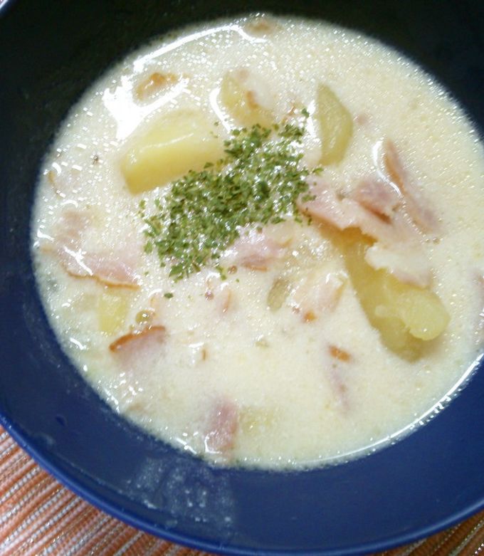 じゃがいもと ベーコンの 絶品 スープ！ by 331ミミイ 【クックパッド