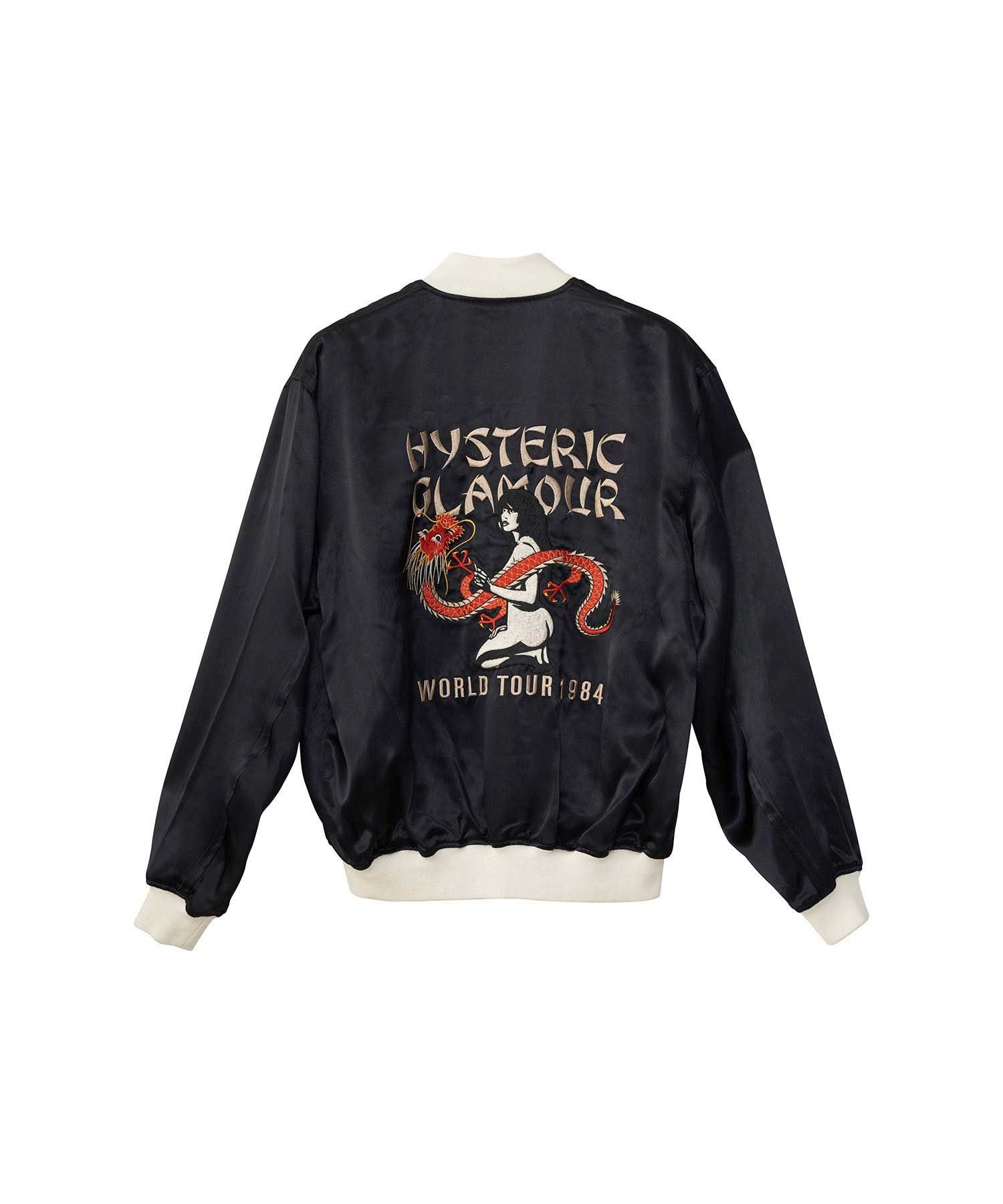 DRAGON LADY TOUR刺繍 スカジャン|HYSTERIC GLAMOUR MEN | HYSTERIC