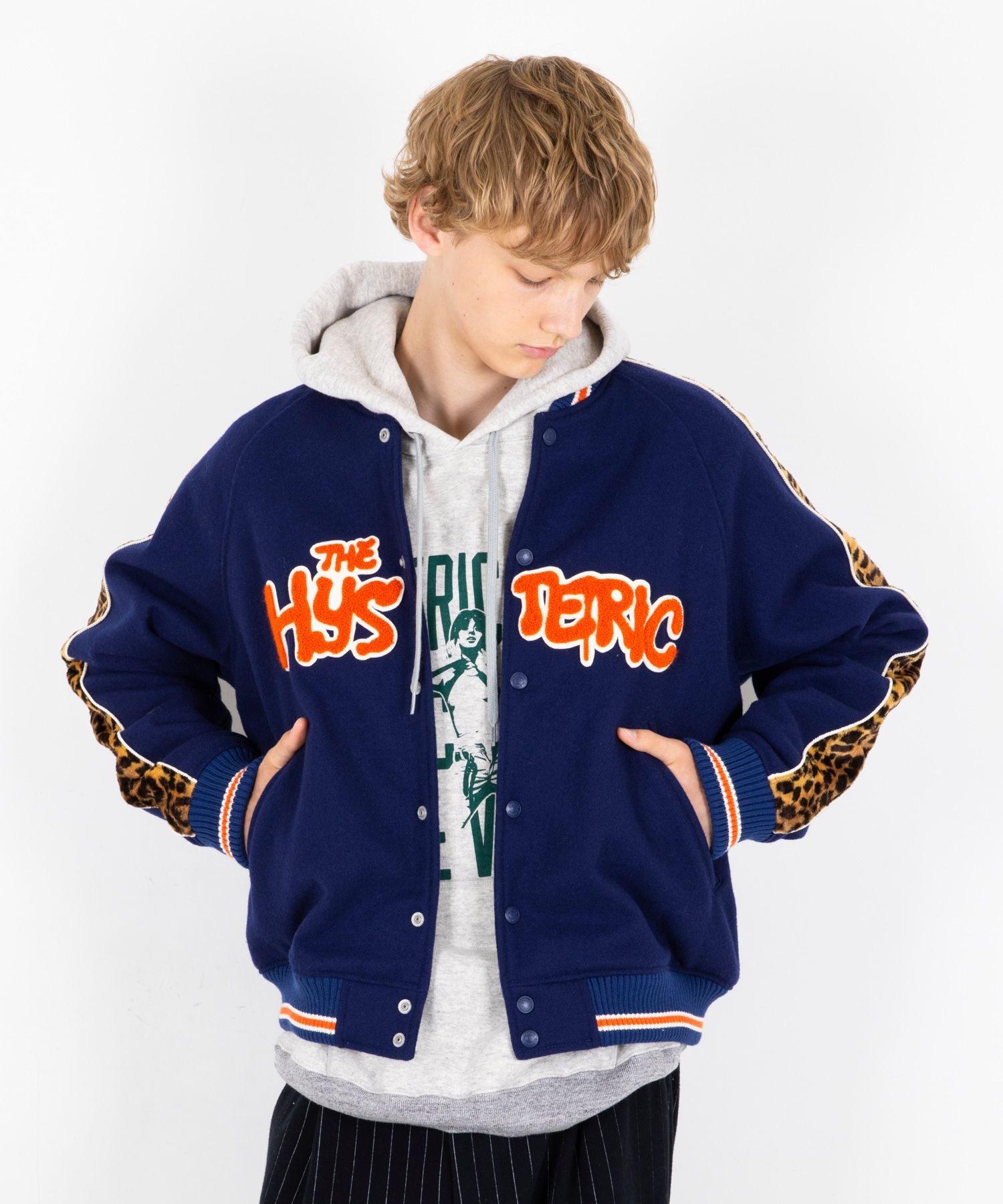 BLOODY HYSTERICワッペン スタジャン|HYSTERIC GLAMOUR MEN | HYSTERIC