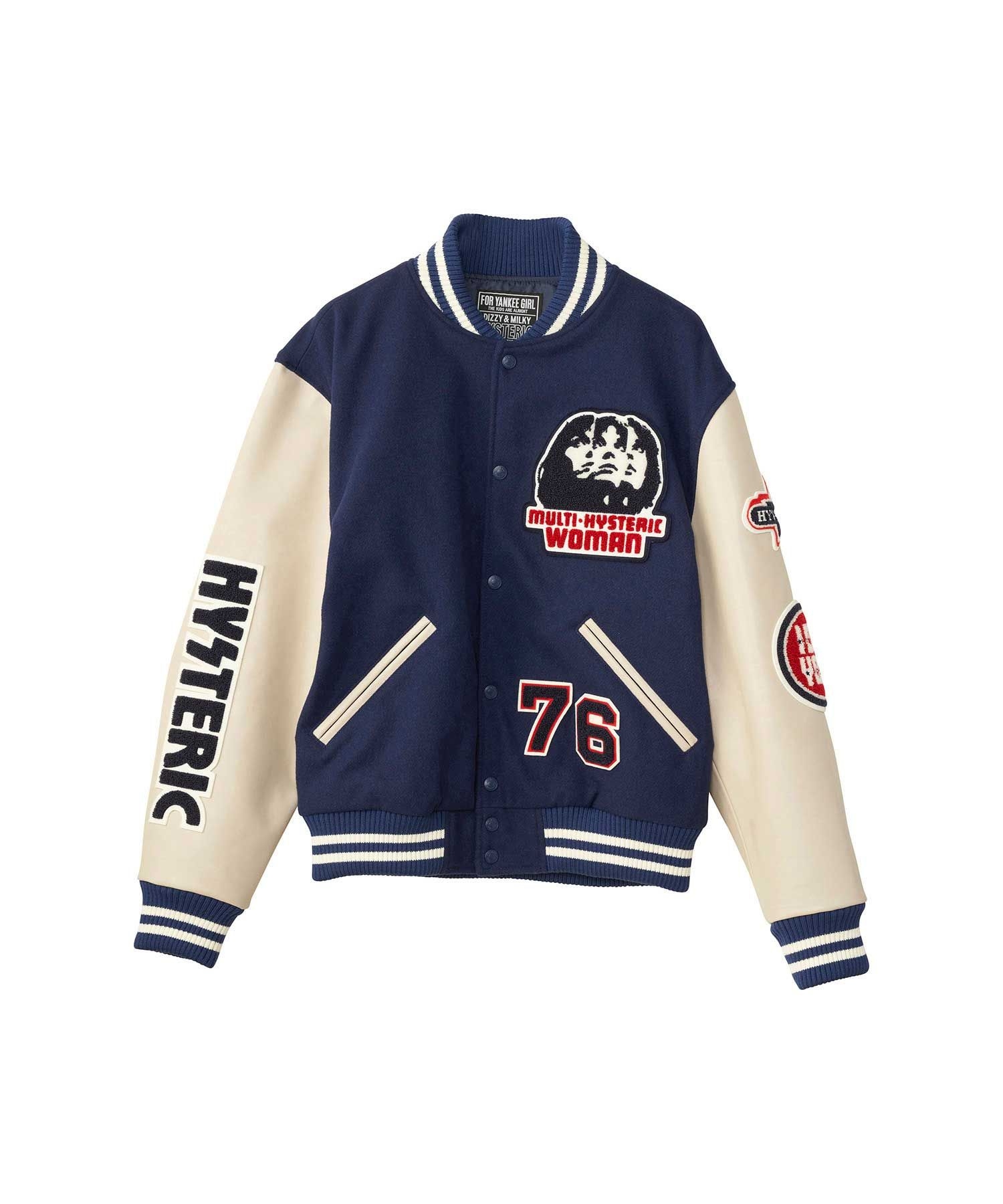 SPEAK NO EVILワッペン スタジャン|HYSTERIC GLAMOUR MEN | HYSTERIC