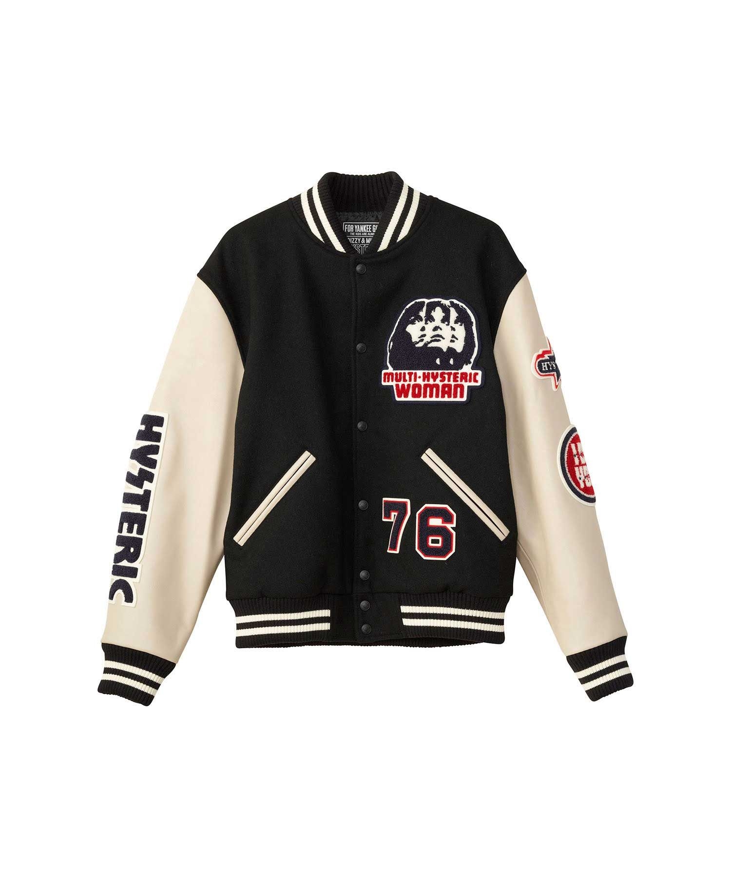 SPEAK NO EVILワッペン スタジャン|HYSTERIC GLAMOUR MEN | HYSTERIC